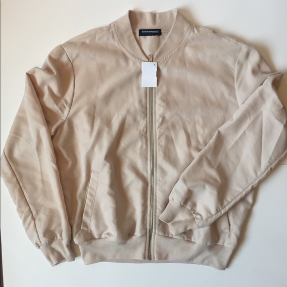American Apparel Jackets & Blazers - American Apparel Baby Pink Jacket Size Large
